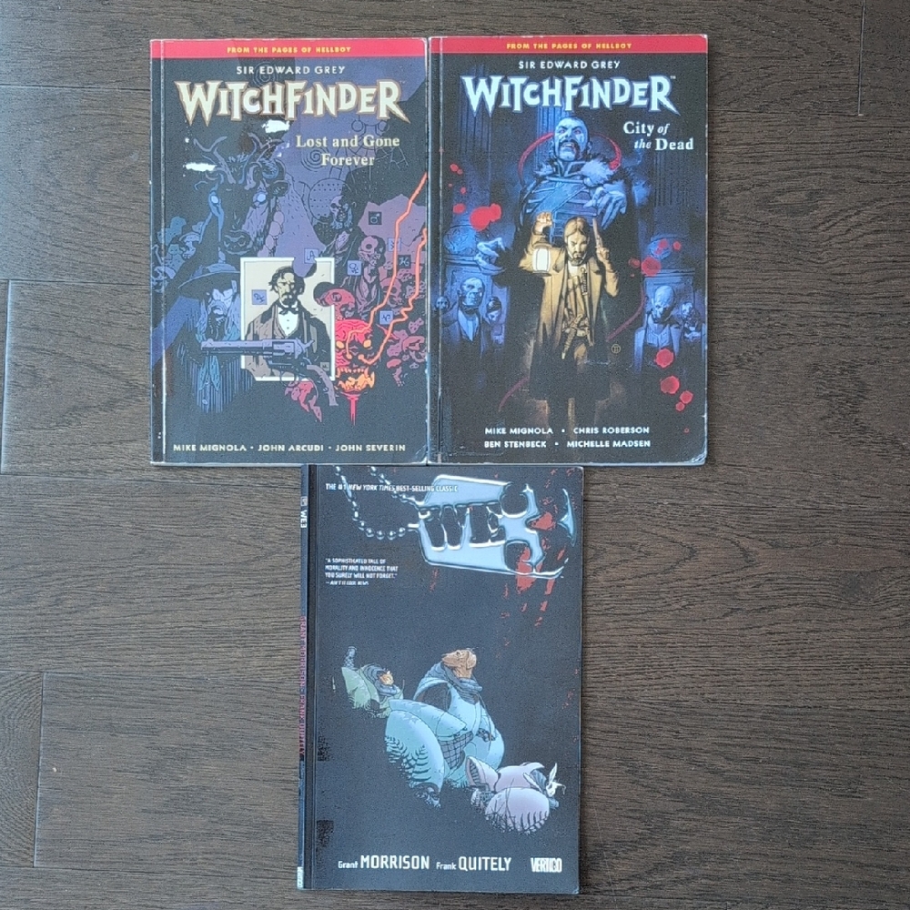 2/$20 *Clearout* GUC Witchfinder Comic Book Set